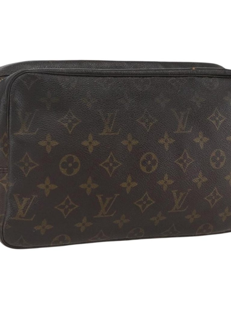 Louis Vuitton Monogram Trousse Toilette 28 Clutch Bag M47522 Lv Auth Ka2412